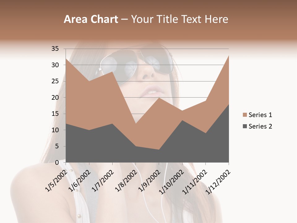 Isolated Eye Agent PowerPoint Template
