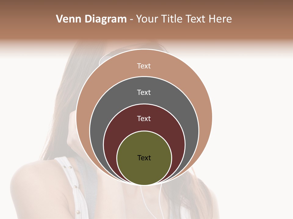 Isolated Eye Agent PowerPoint Template