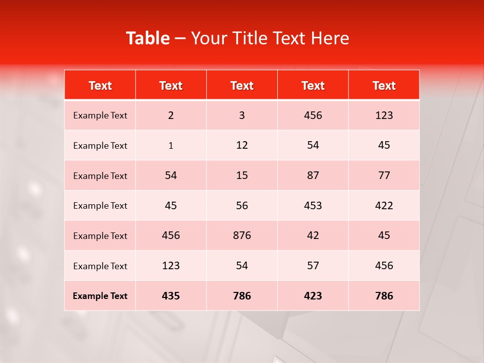 Search Furniture Rendering PowerPoint Template