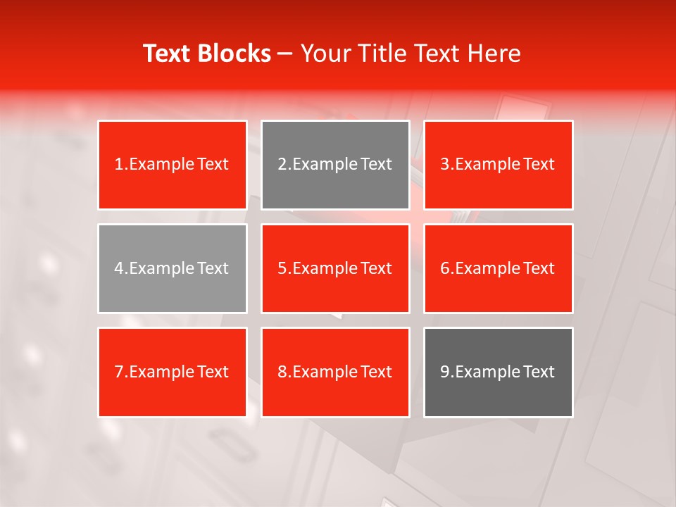 Search Furniture Rendering PowerPoint Template