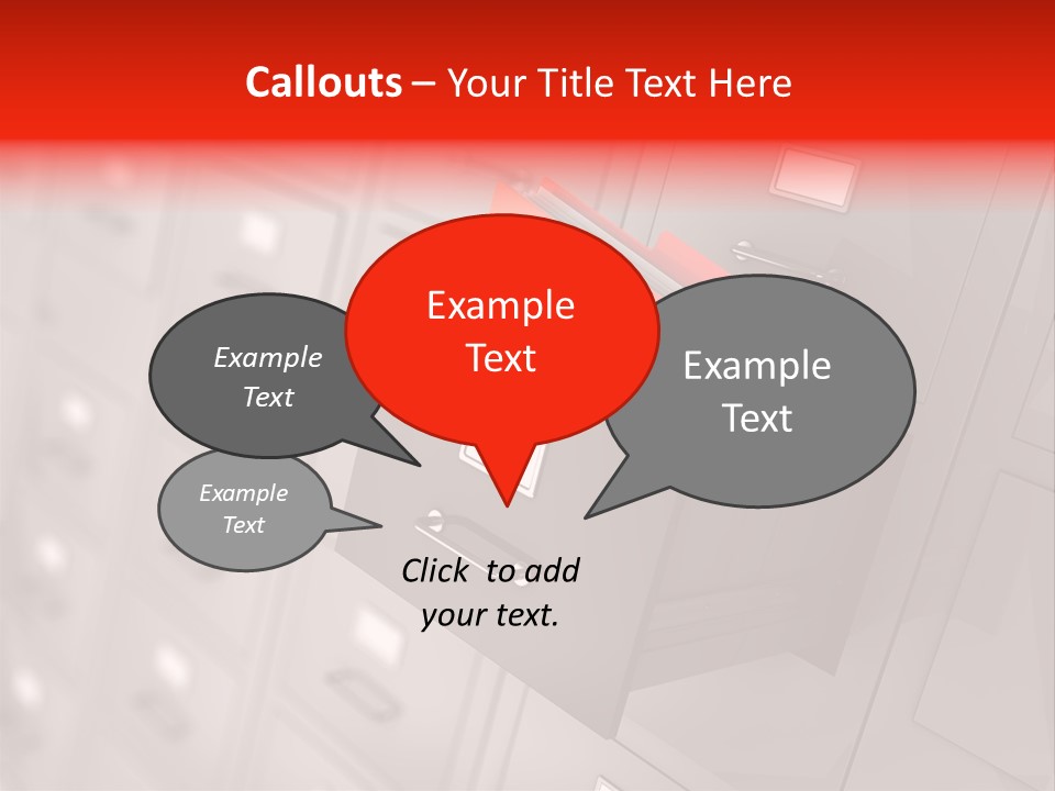 Search Furniture Rendering PowerPoint Template