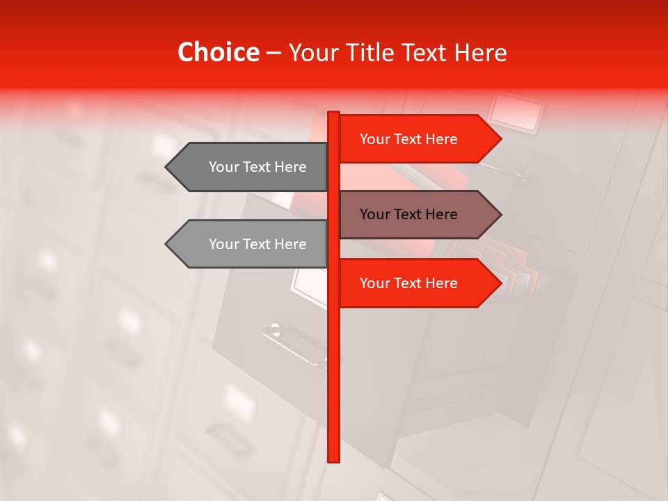 Search Furniture Rendering PowerPoint Template