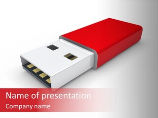 Single Gadget Ram PowerPoint Template