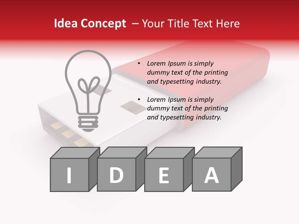 Single Gadget Ram PowerPoint Template