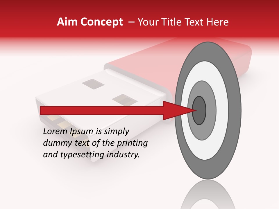 Single Gadget Ram PowerPoint Template