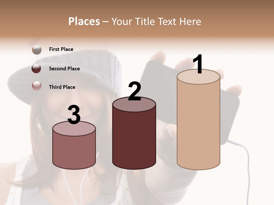 Contemporary Caucasian Connection PowerPoint Template