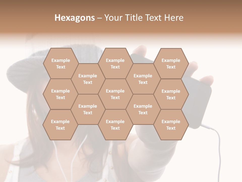 Contemporary Caucasian Connection PowerPoint Template