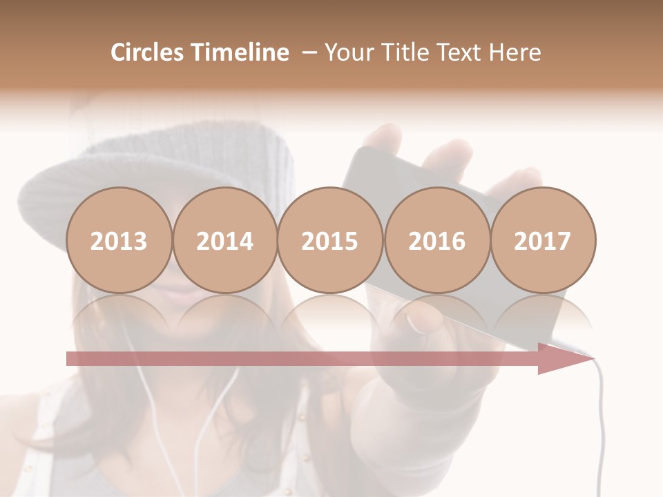 Contemporary Caucasian Connection PowerPoint Template