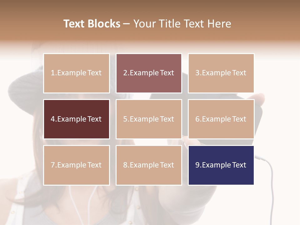 Contemporary Caucasian Connection PowerPoint Template