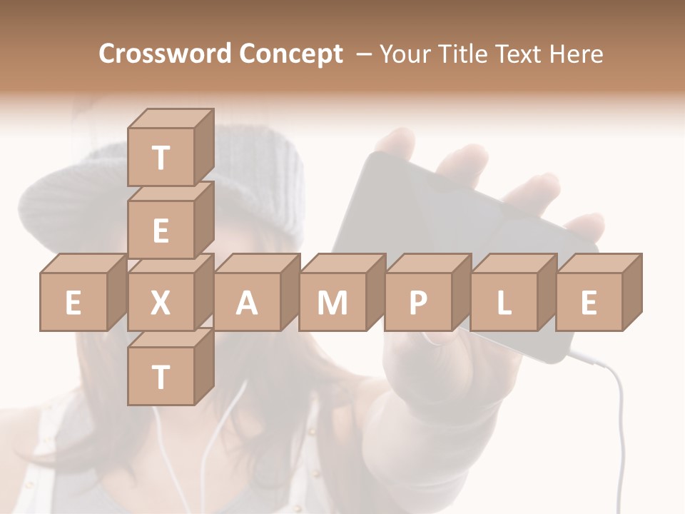 Contemporary Caucasian Connection PowerPoint Template