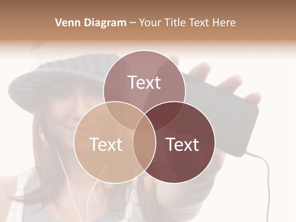 Contemporary Caucasian Connection PowerPoint Template