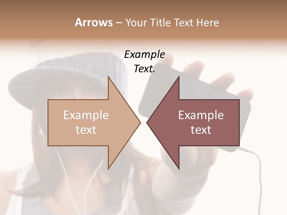 Contemporary Caucasian Connection PowerPoint Template