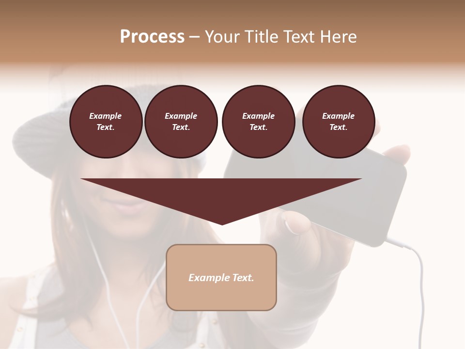 Contemporary Caucasian Connection PowerPoint Template