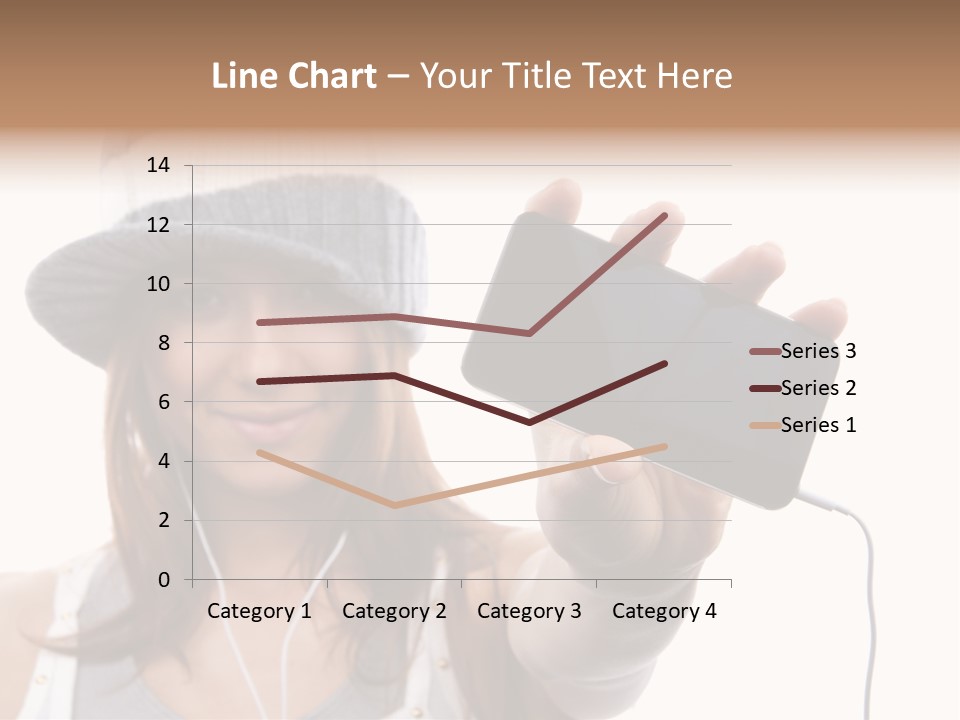 Contemporary Caucasian Connection PowerPoint Template