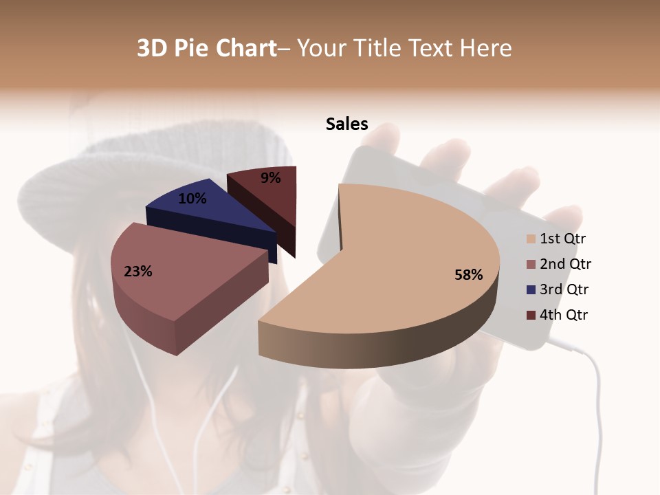 Contemporary Caucasian Connection PowerPoint Template