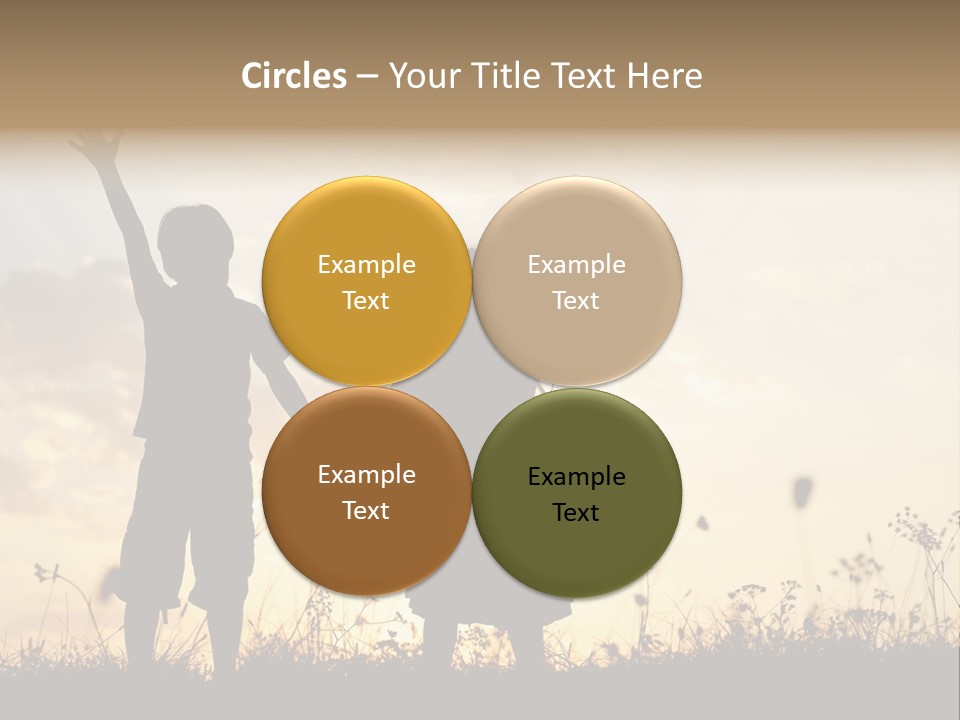 Nature Backgrounds Clouds PowerPoint Template