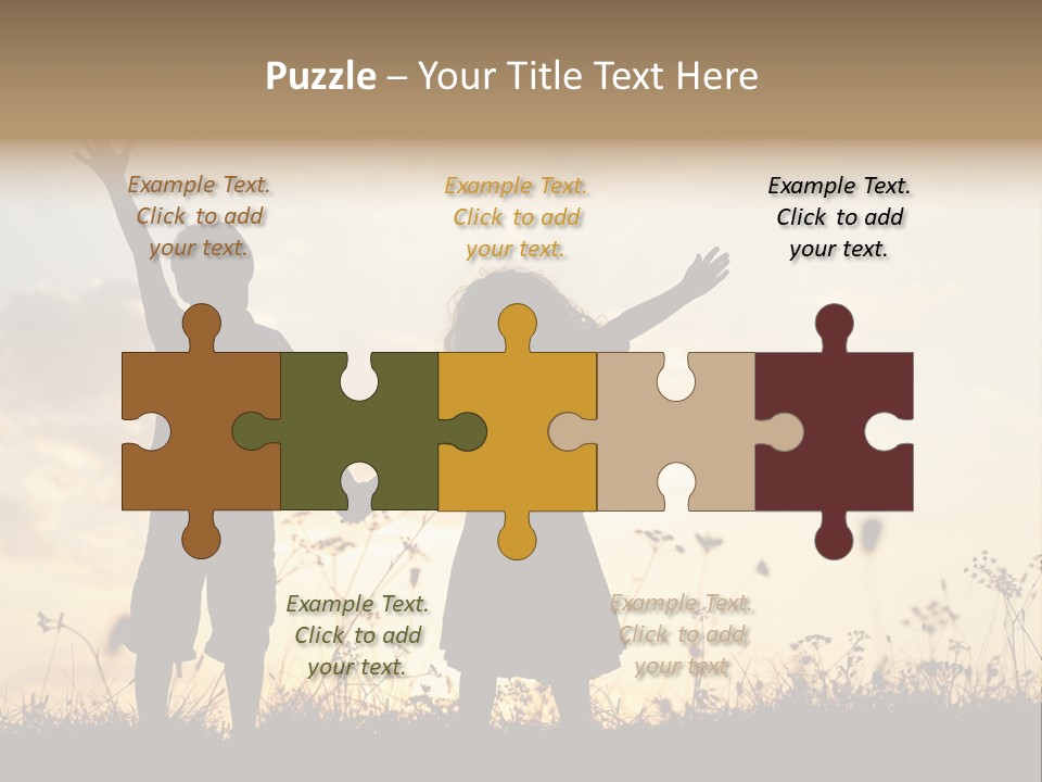 Nature Backgrounds Clouds PowerPoint Template