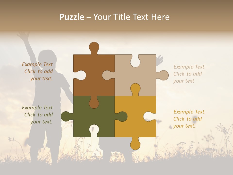 Nature Backgrounds Clouds PowerPoint Template