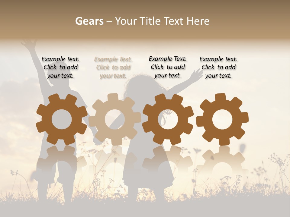 Nature Backgrounds Clouds PowerPoint Template