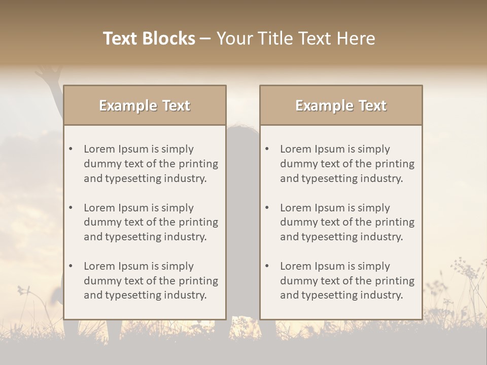 Nature Backgrounds Clouds PowerPoint Template