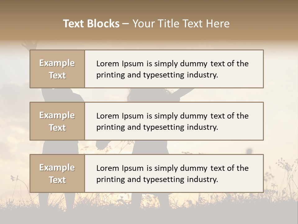 Nature Backgrounds Clouds PowerPoint Template