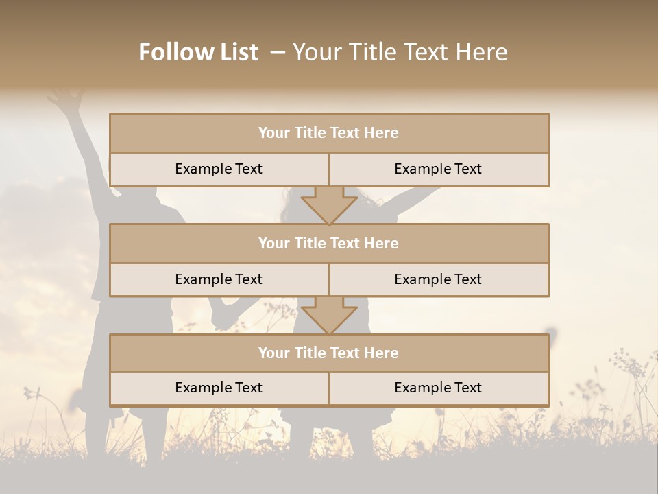 Nature Backgrounds Clouds PowerPoint Template