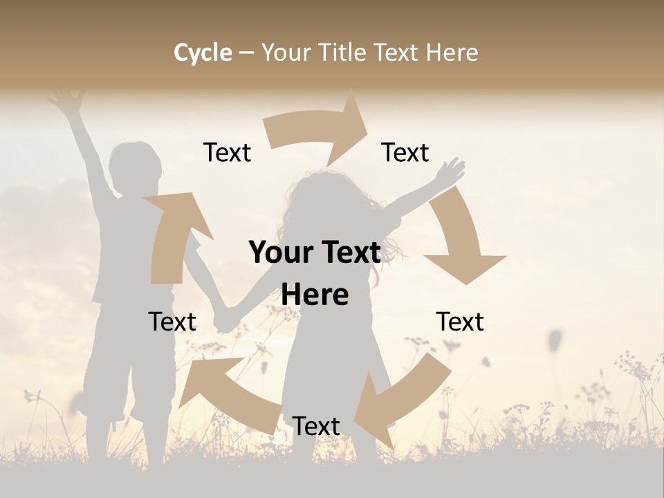 Nature Backgrounds Clouds PowerPoint Template