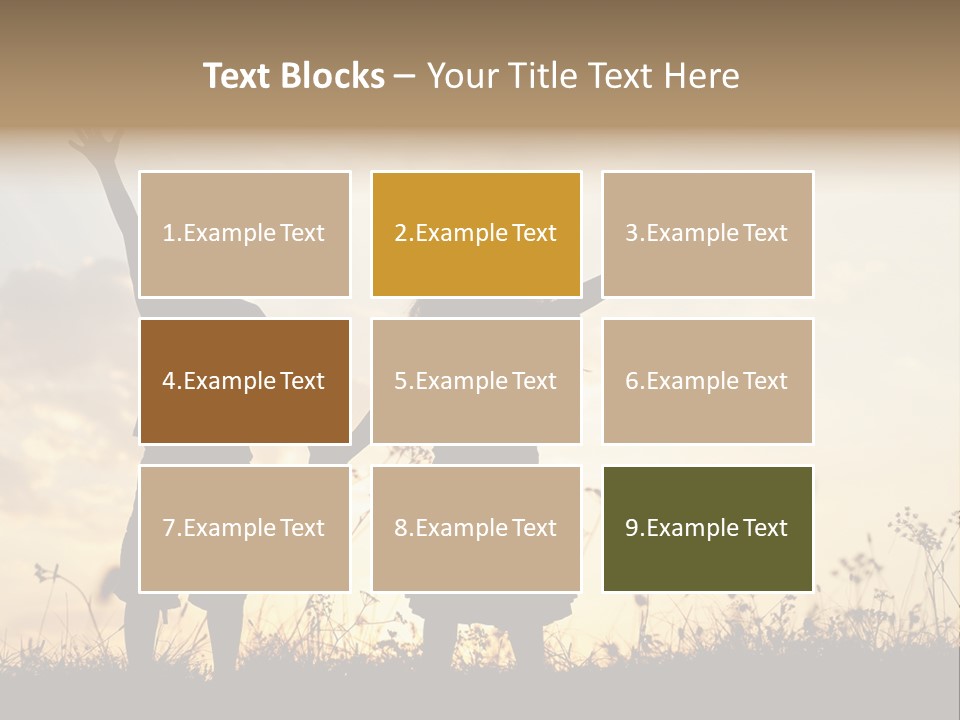 Nature Backgrounds Clouds PowerPoint Template