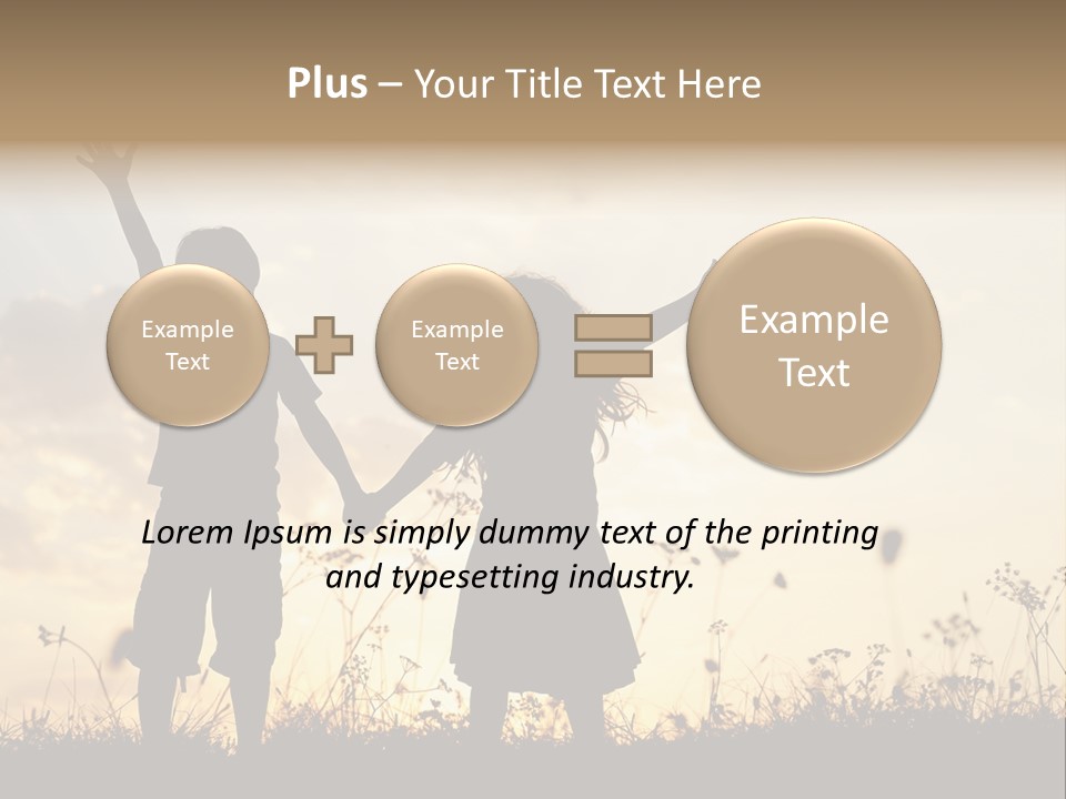 Nature Backgrounds Clouds PowerPoint Template
