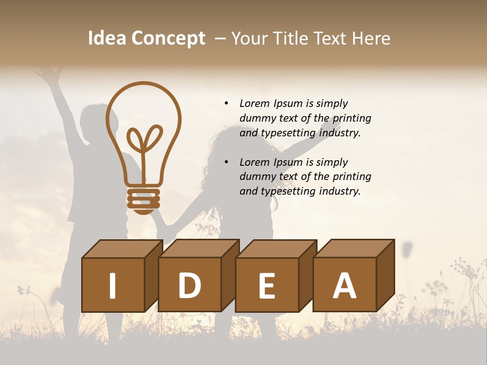 Nature Backgrounds Clouds PowerPoint Template