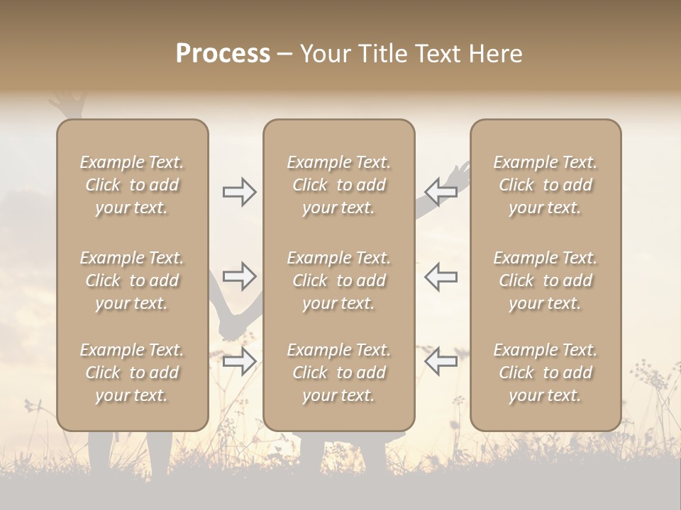 Nature Backgrounds Clouds PowerPoint Template