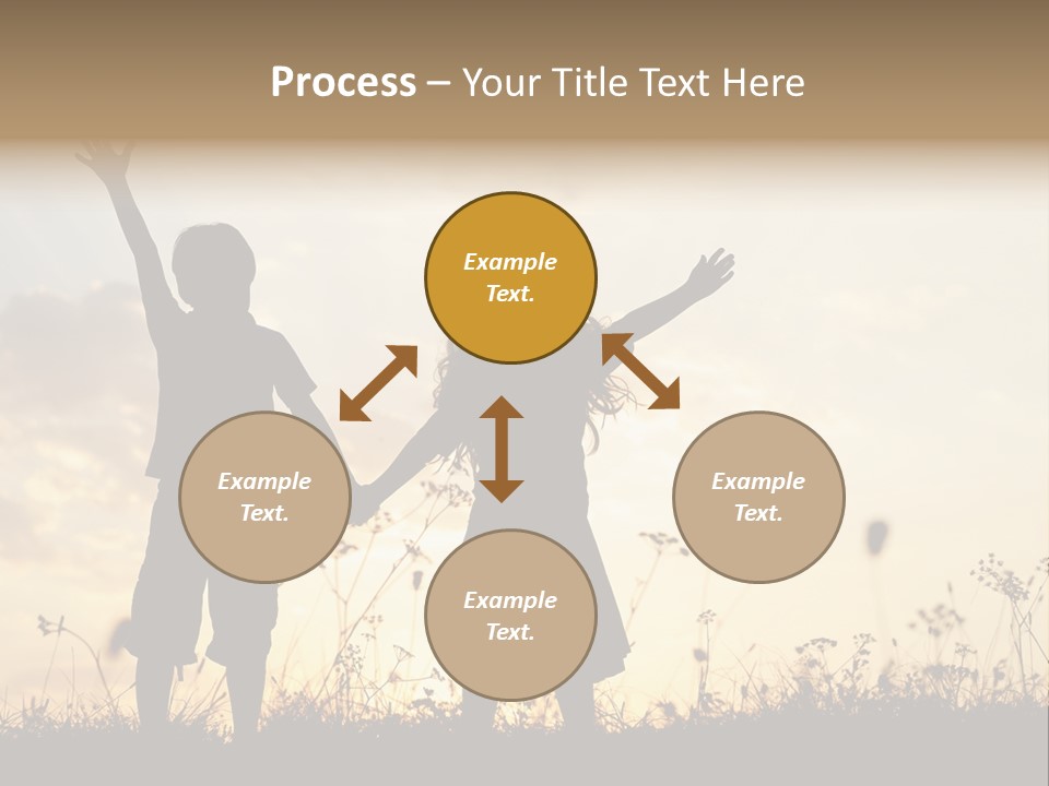 Nature Backgrounds Clouds PowerPoint Template