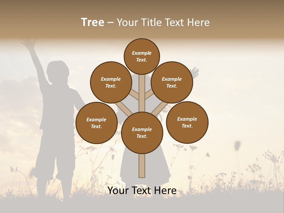 Nature Backgrounds Clouds PowerPoint Template