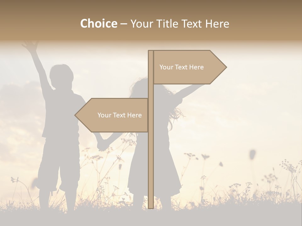 Nature Backgrounds Clouds PowerPoint Template