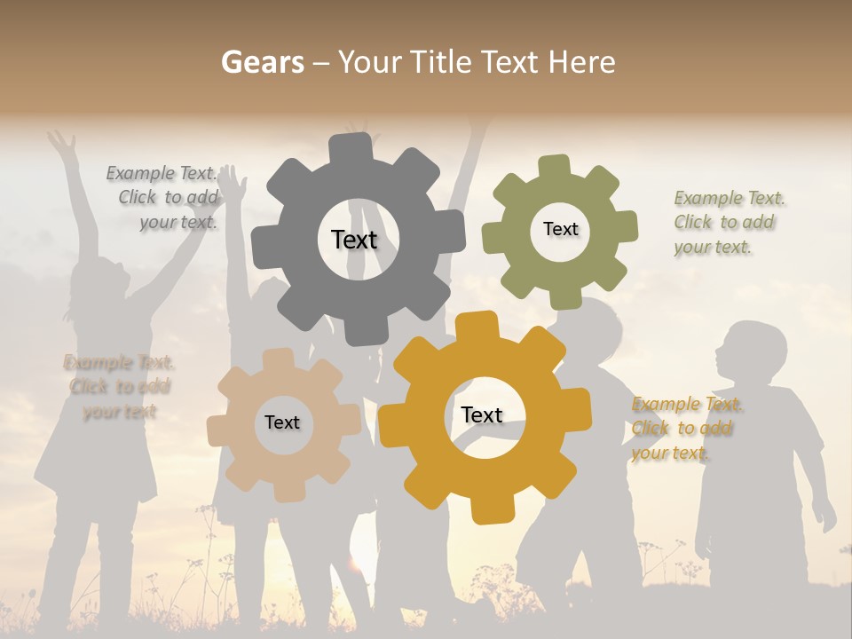 Outside Happy Hot PowerPoint Template