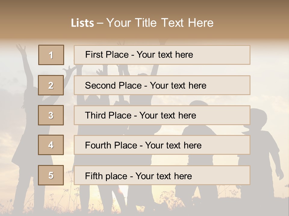 Outside Happy Hot PowerPoint Template