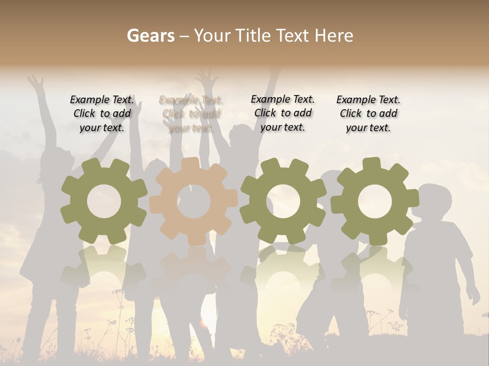 Outside Happy Hot PowerPoint Template