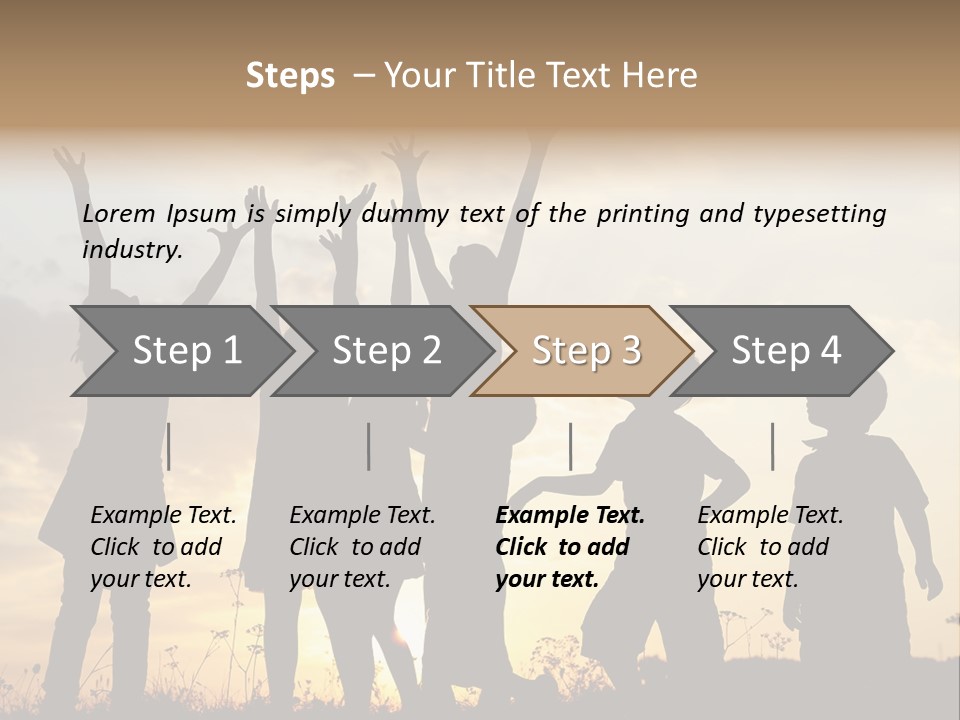 Outside Happy Hot PowerPoint Template
