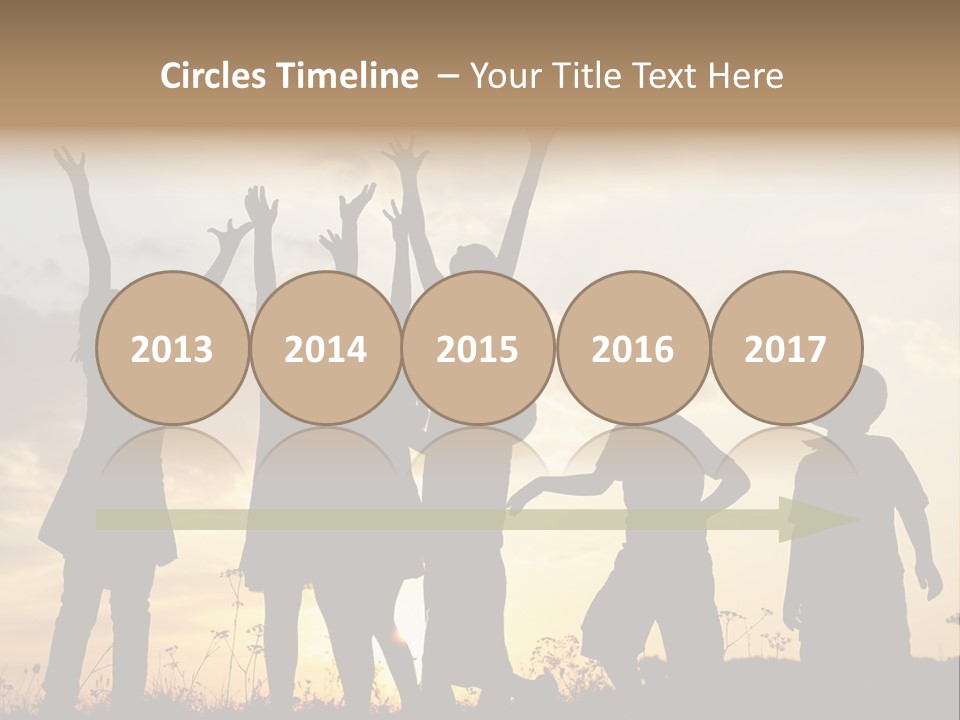 Outside Happy Hot PowerPoint Template