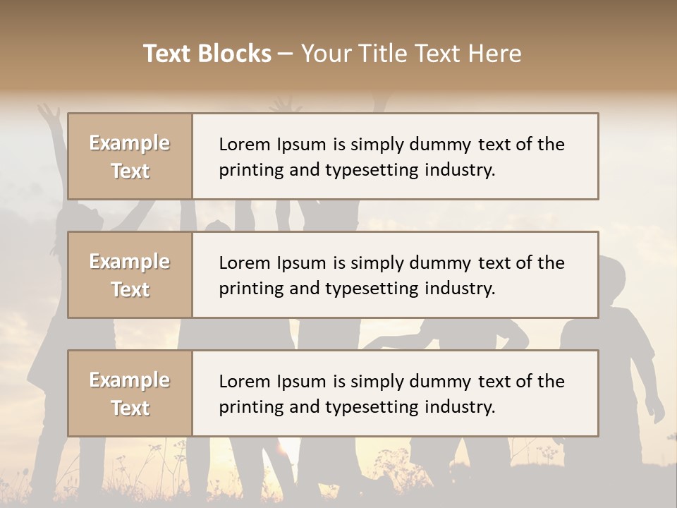 Outside Happy Hot PowerPoint Template