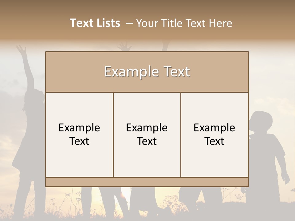 Outside Happy Hot PowerPoint Template