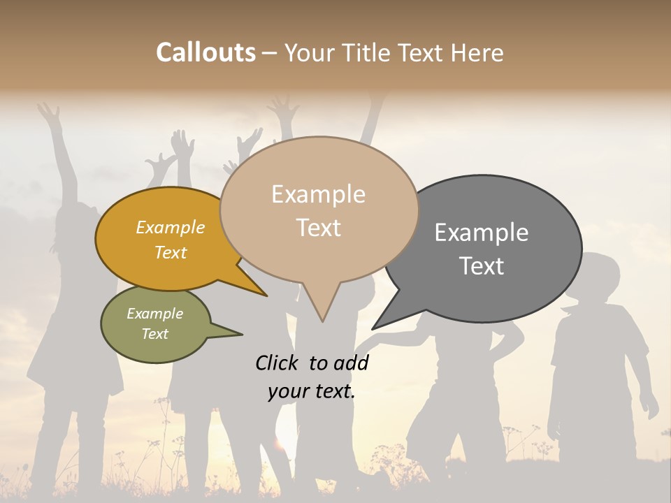 Outside Happy Hot PowerPoint Template