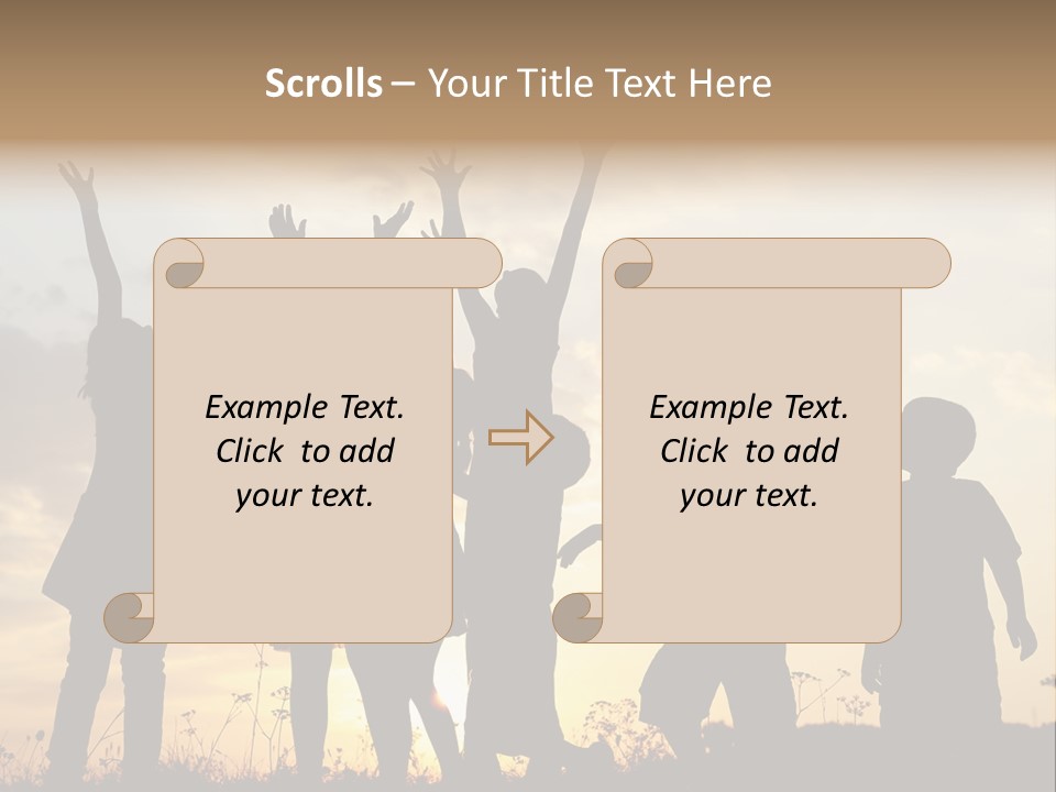 Outside Happy Hot PowerPoint Template