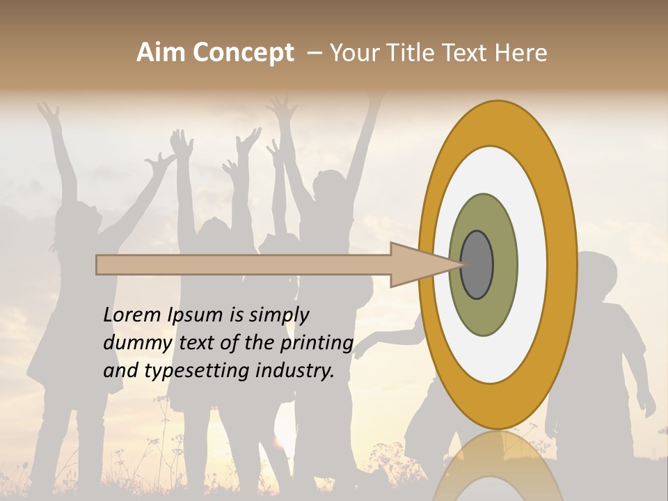 Outside Happy Hot PowerPoint Template