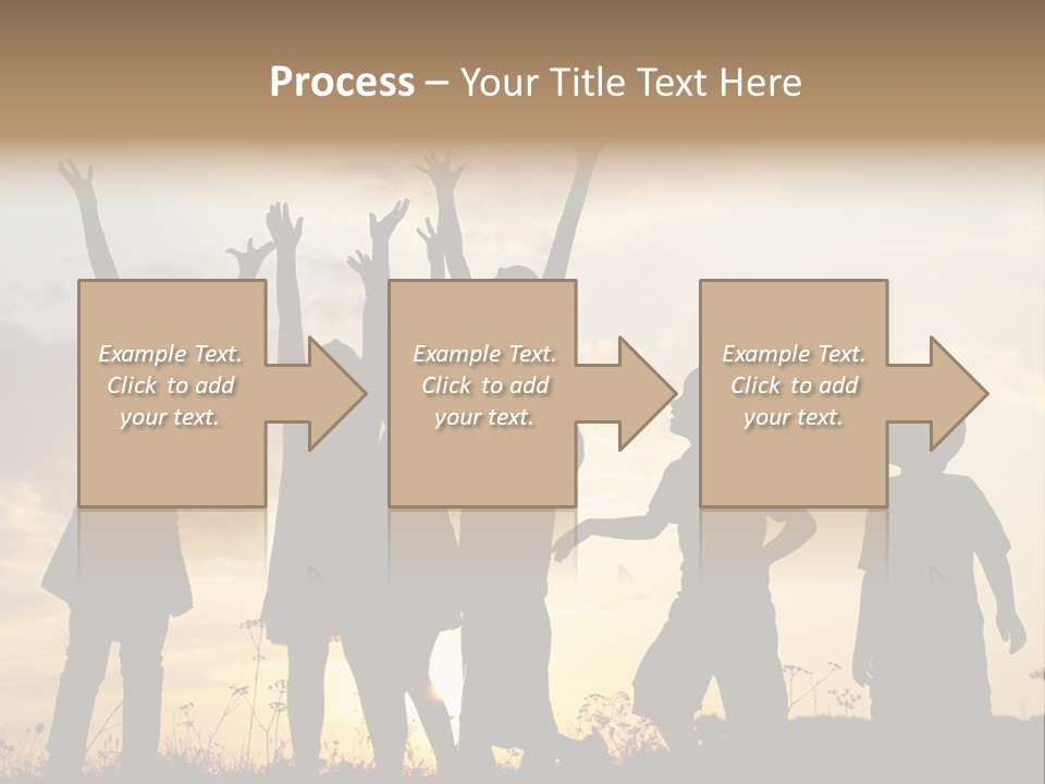 Outside Happy Hot PowerPoint Template