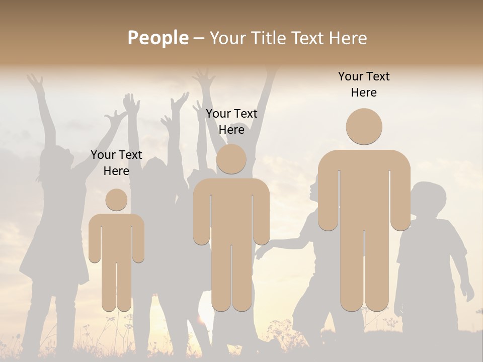 Outside Happy Hot PowerPoint Template