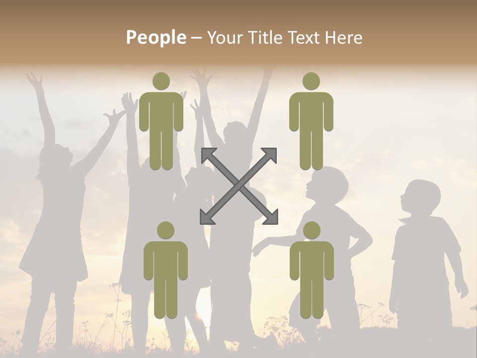 Outside Happy Hot PowerPoint Template