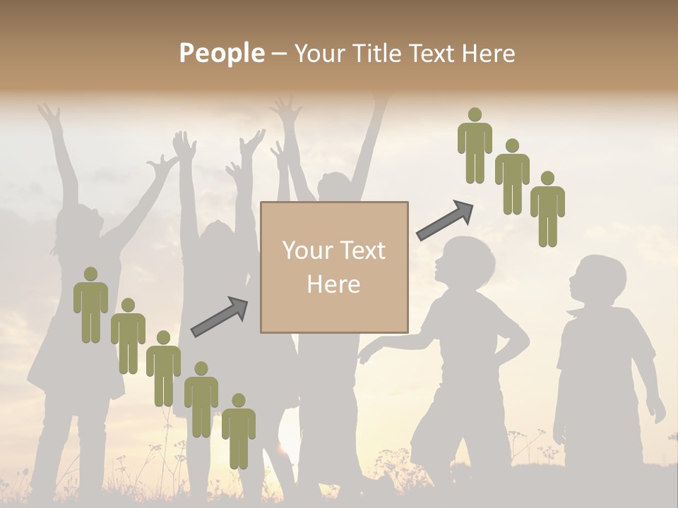 Outside Happy Hot PowerPoint Template