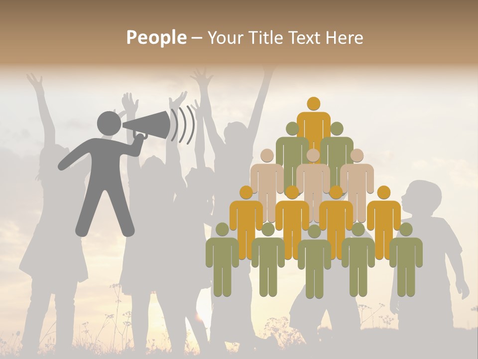 Outside Happy Hot PowerPoint Template