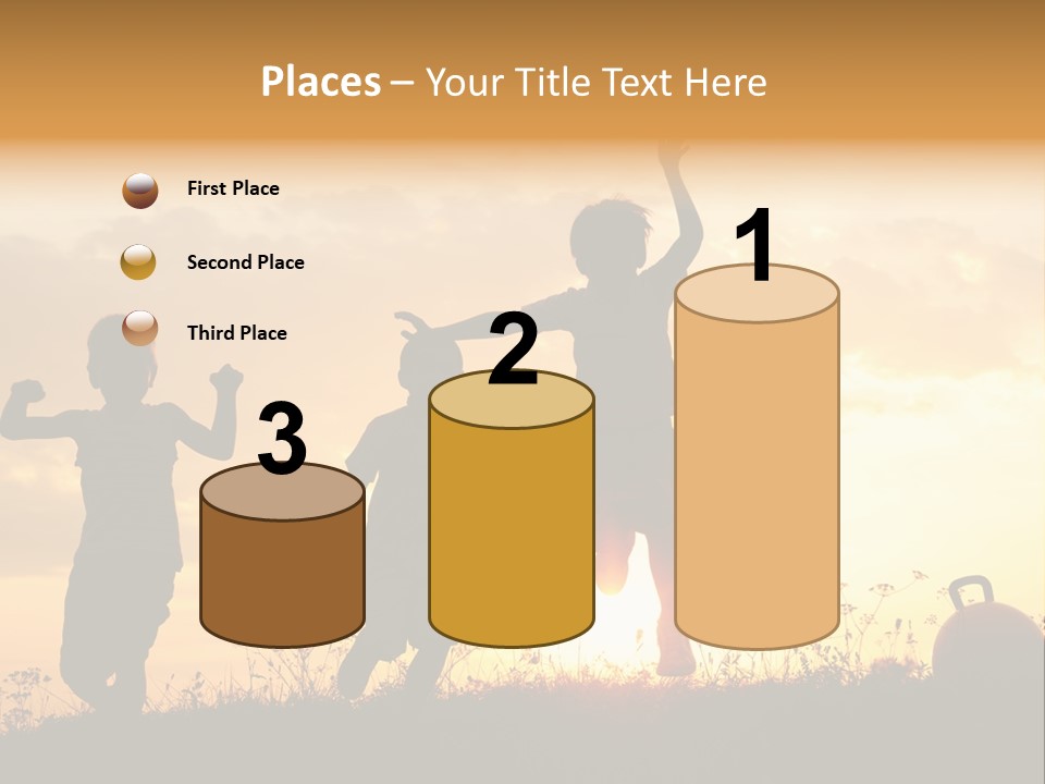 Sunset Summertime Sky PowerPoint Template